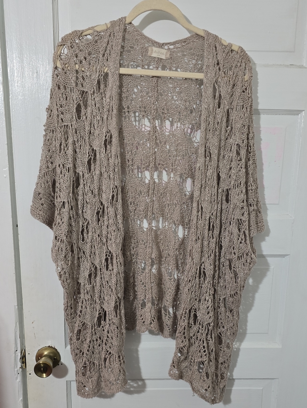 Altar'd State Open-Knit Crochet Wrap